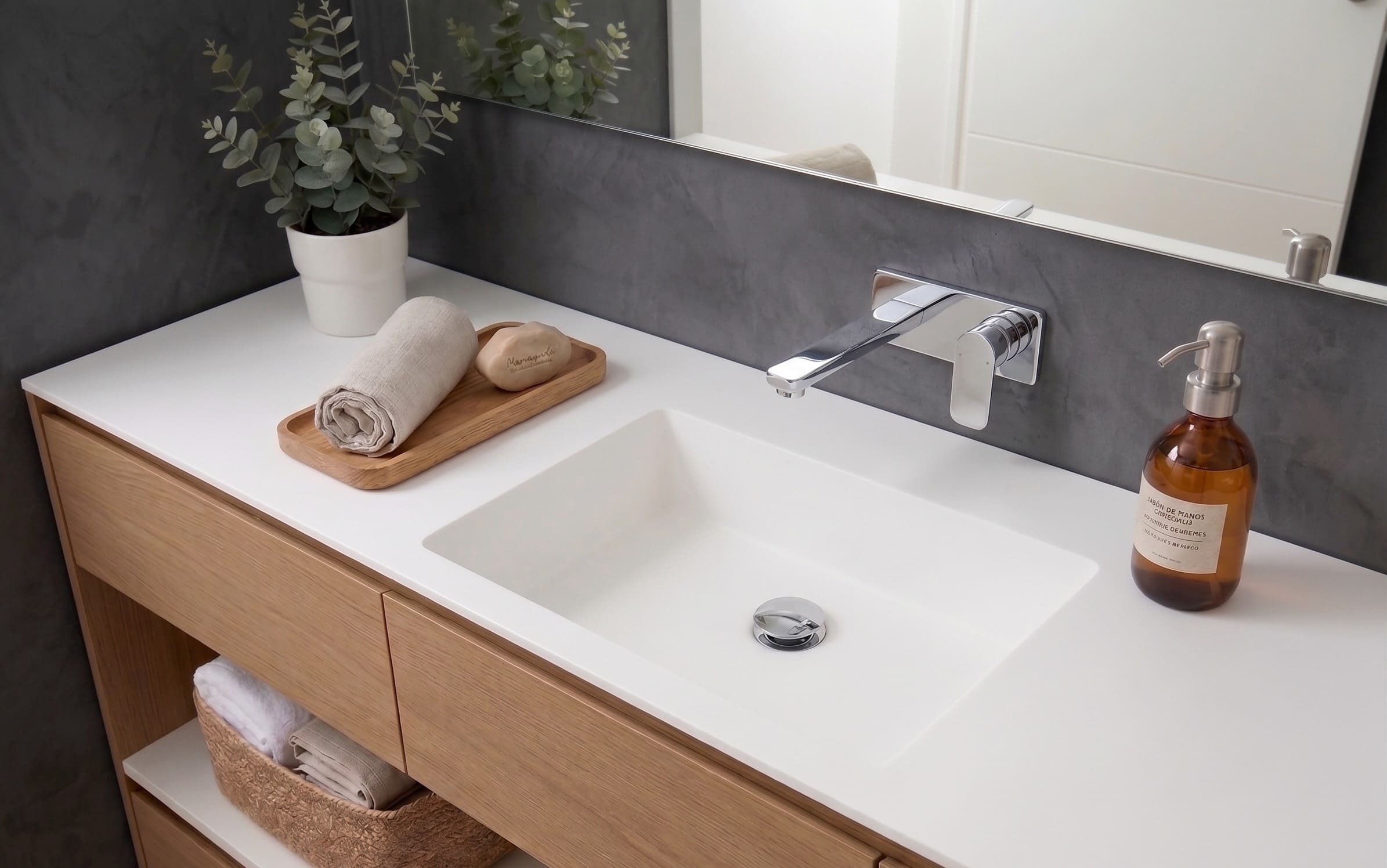 NOMAD XL Solid Surface basin - Image 2