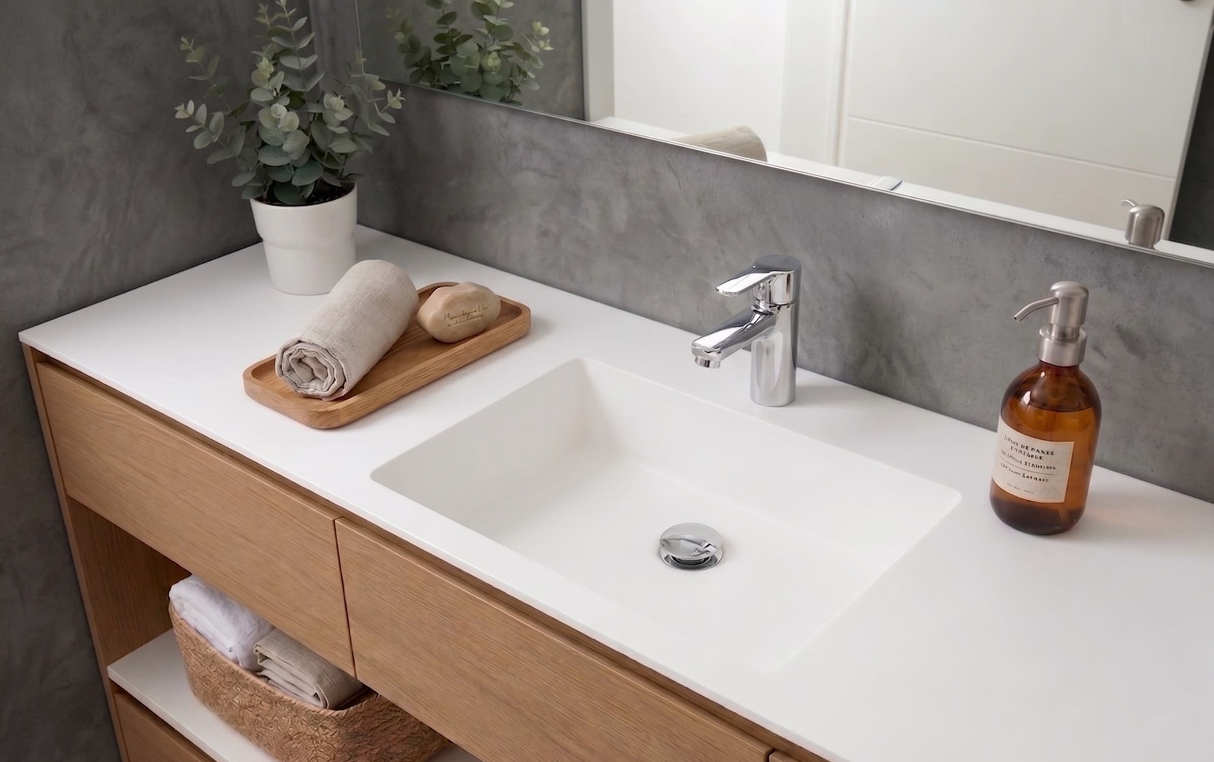 NOMAD XL Solid Surface basin