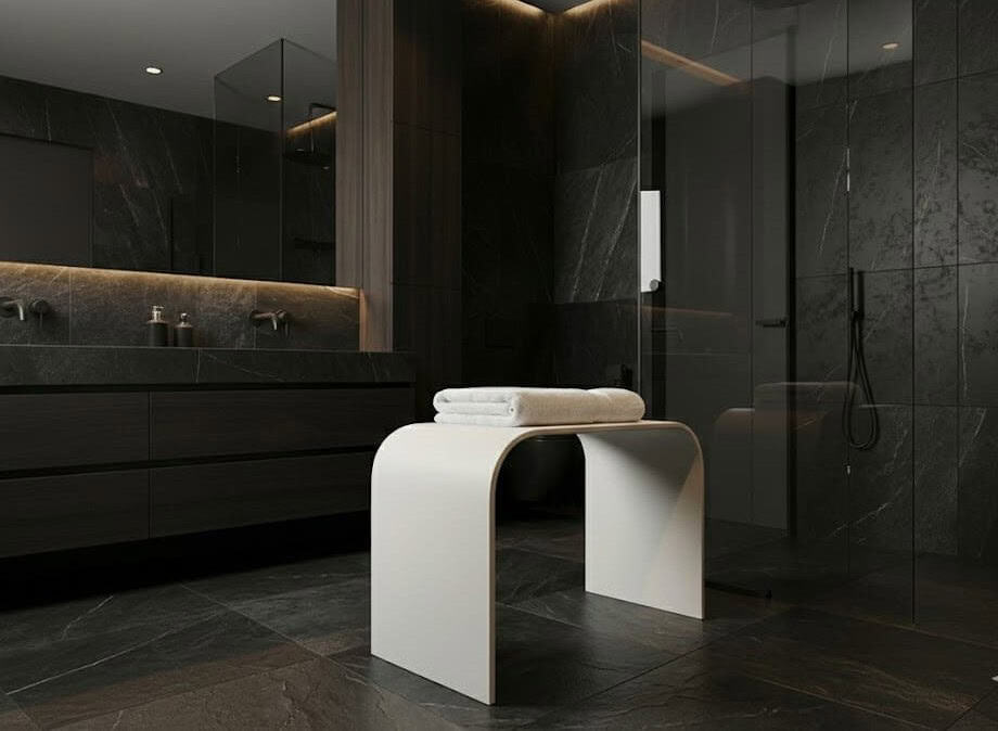 Solid Surface Corian Thermo Bench – Image 3