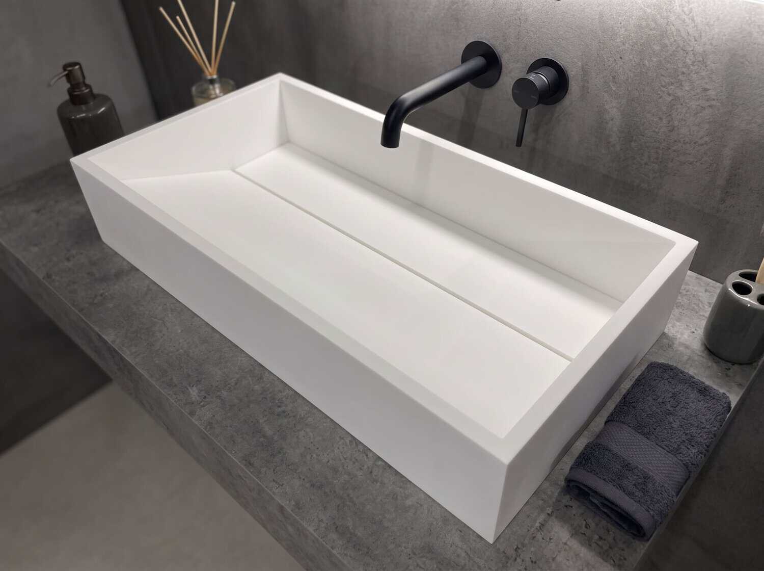 Lavabo sobre Encimera RampaTapa