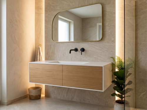 Mueble de baño Corian LINEALSUITE