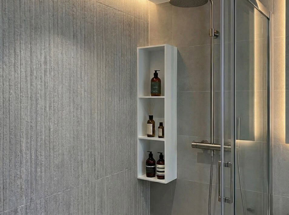 Hornacina con estantes Solid Surface Corian