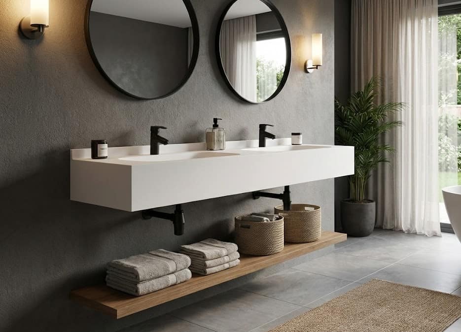 Encimera Solid Surface KAMI (doble) - Imagen 6