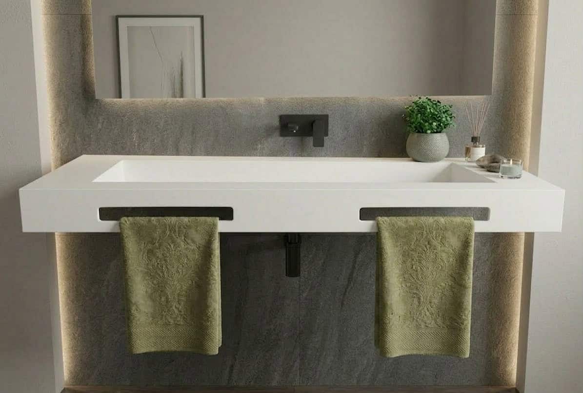 Encimera Solid Surface Corian HUME - Imagen 3