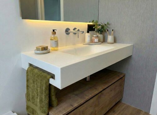 Lavabo Solid Surface Corian CRETA ll