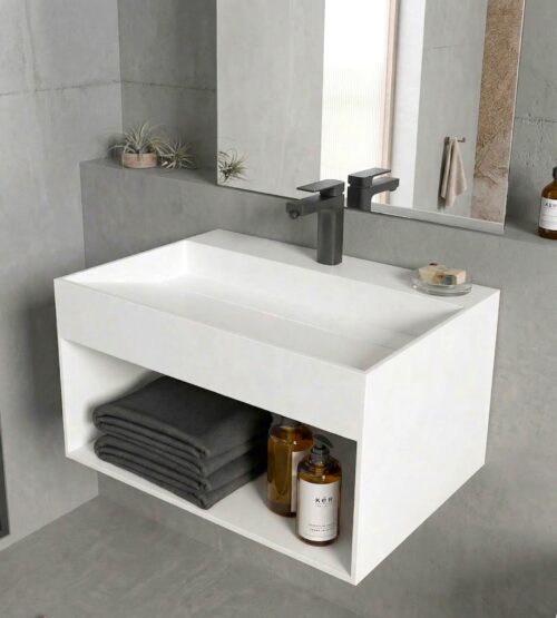 Mueble de baño Corian BATHSQUARE