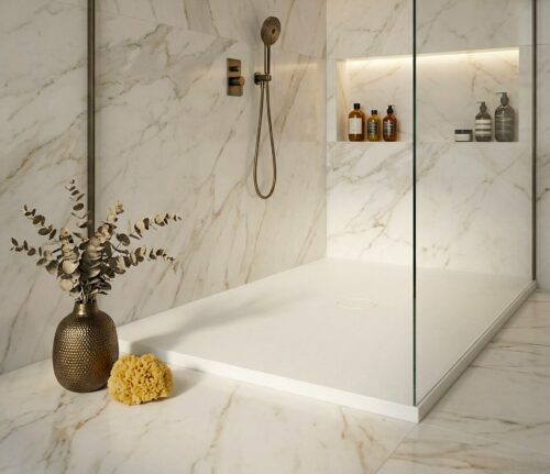 Shower tray corian BASIC