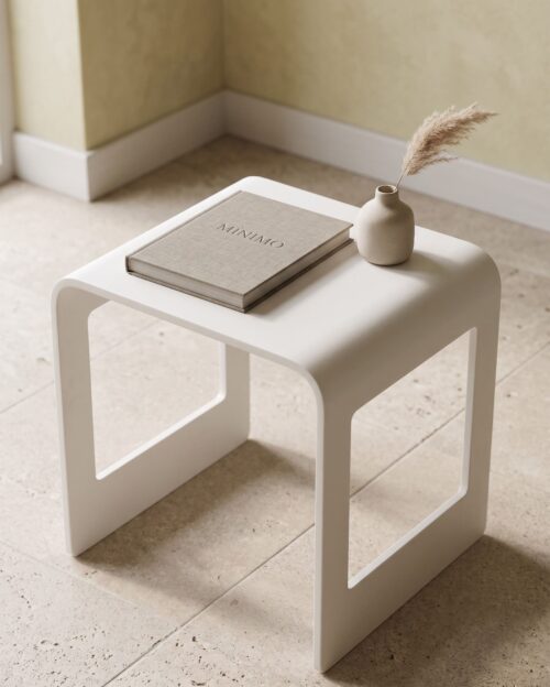 Banqueta Corian® Solid Surface HOLE