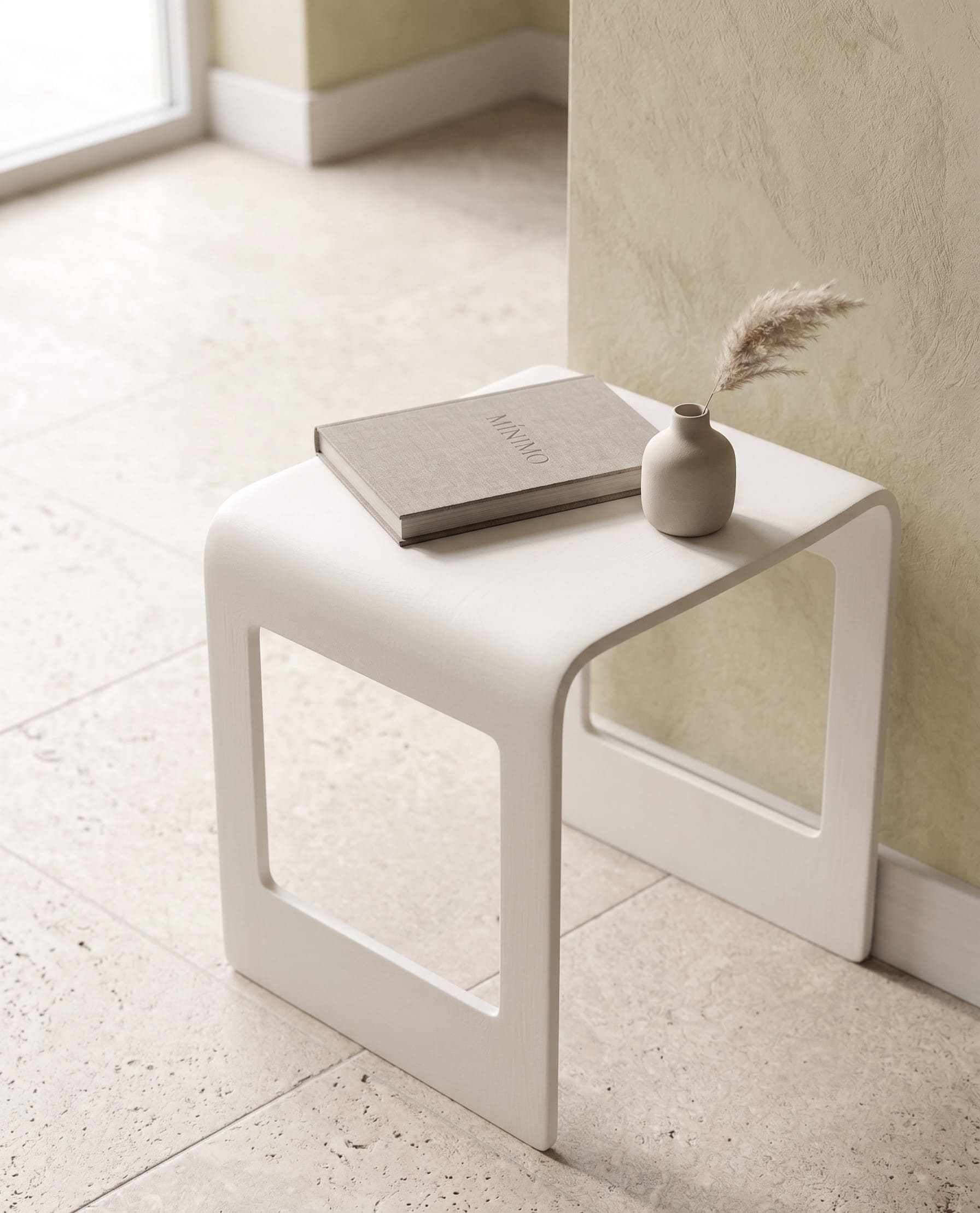 Banqueta Corian® Solid Surface HOLE - Imagen 3