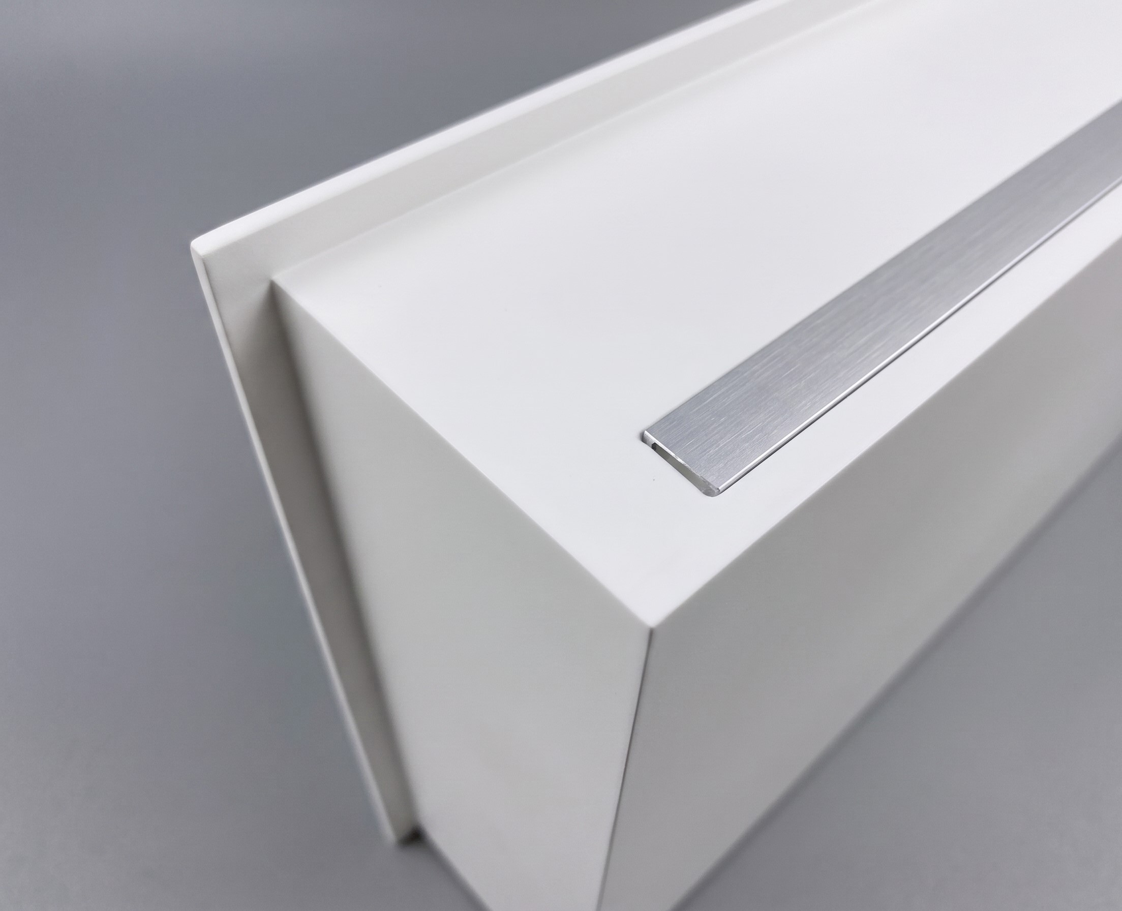 Hornacina con pestaña y LED | Corian® Glacier White - Imagen 9
