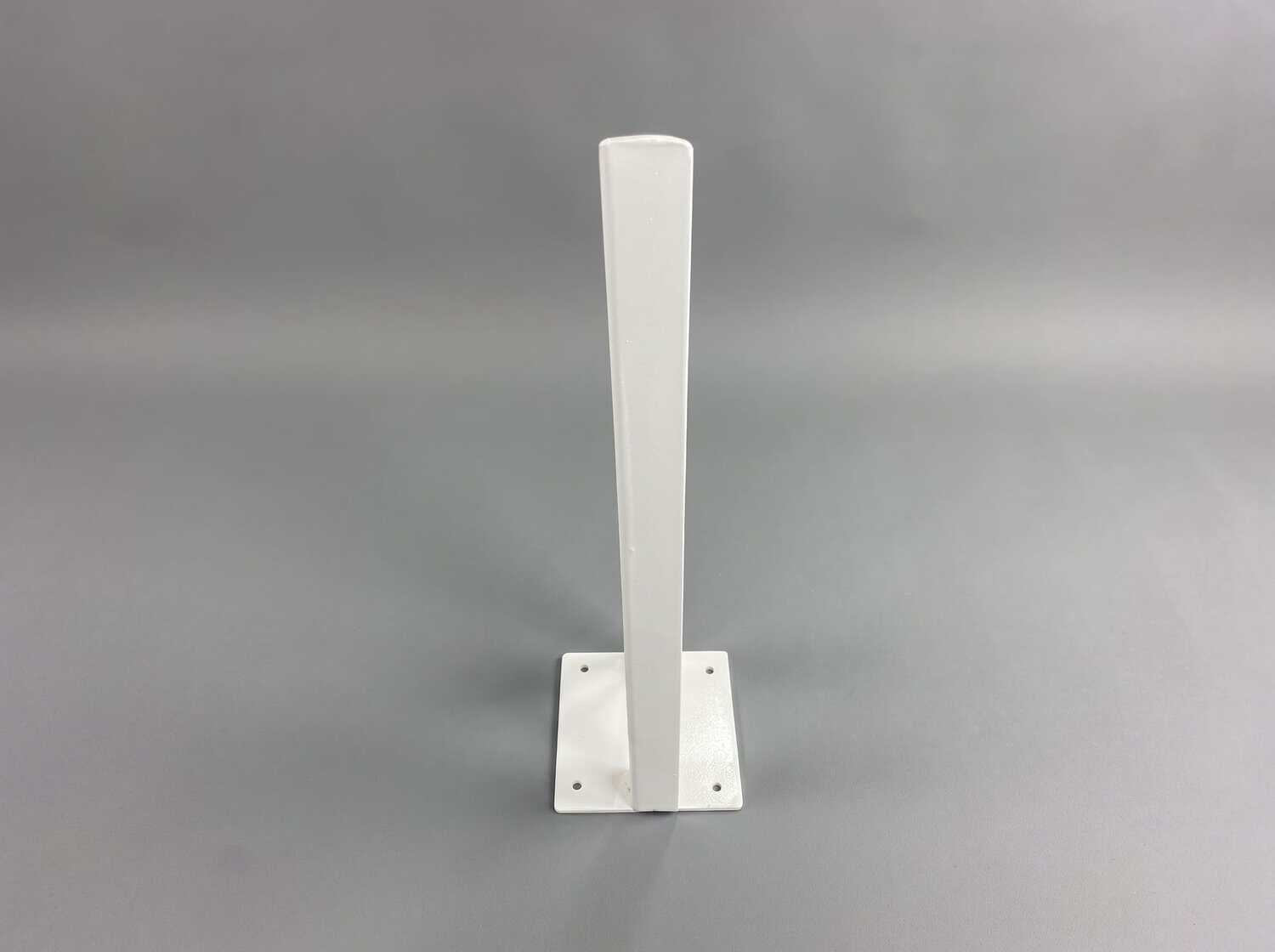 Escuadra / Cartela de Soporte de Hierro Blanco - Imagen 4