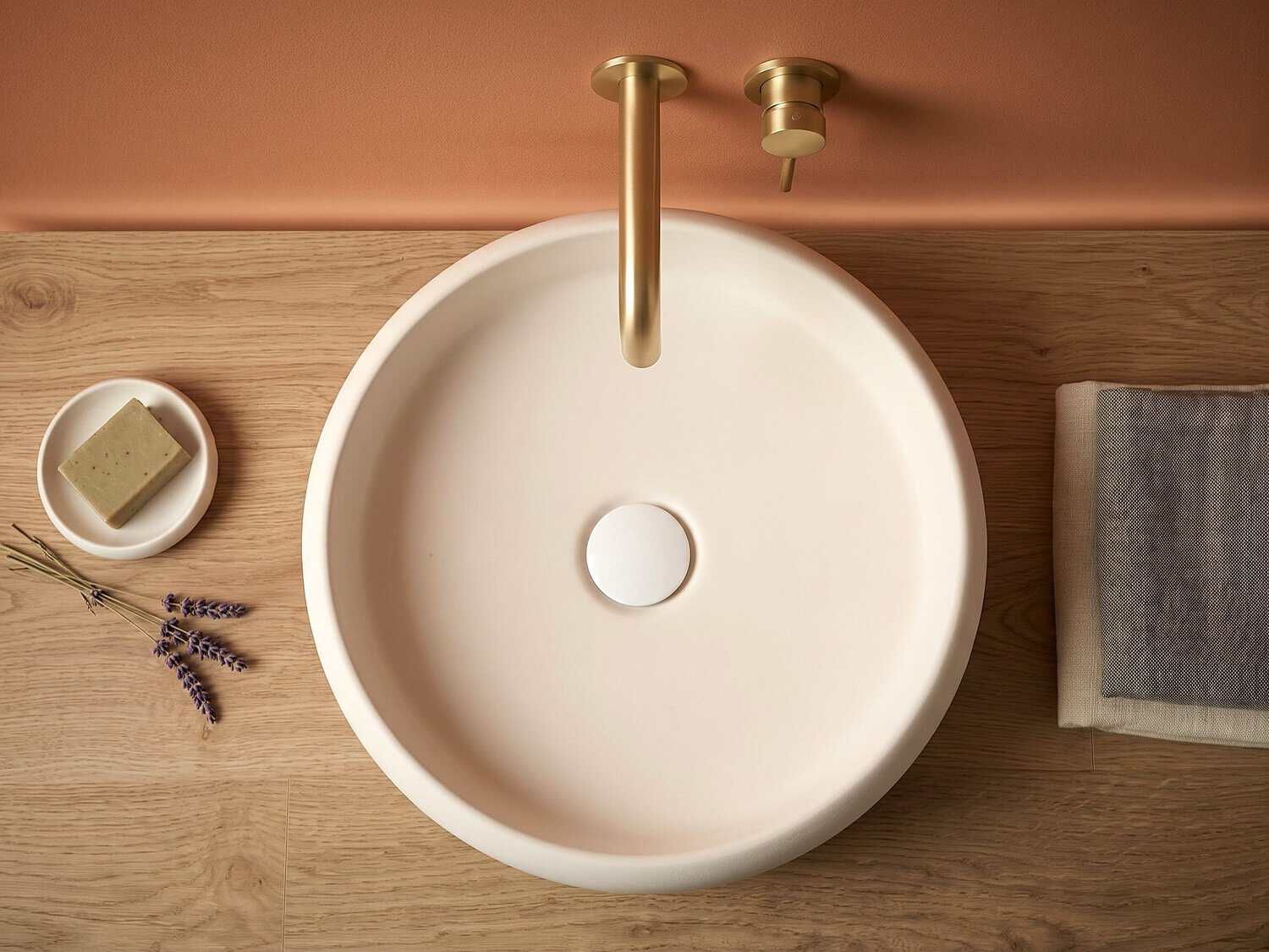 Lavabo Solid surface PLATE - Imagen 2