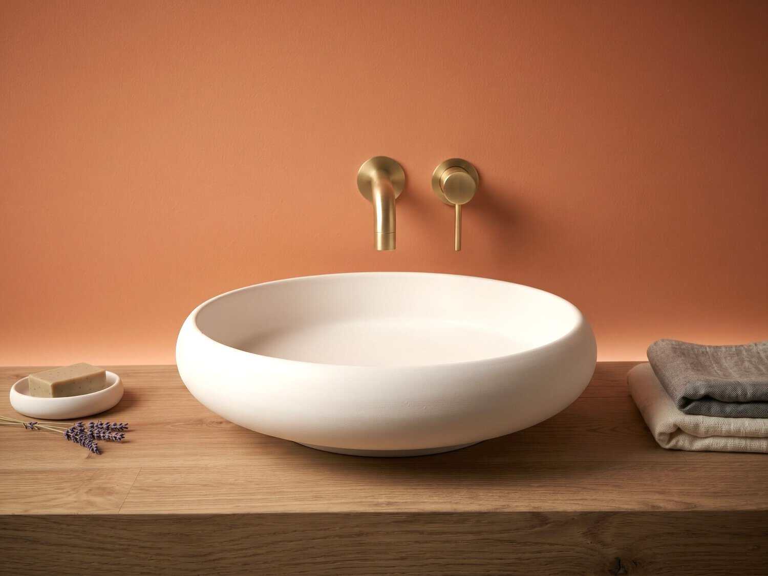 Lavabo Solid surface PLATE - Imagen 4
