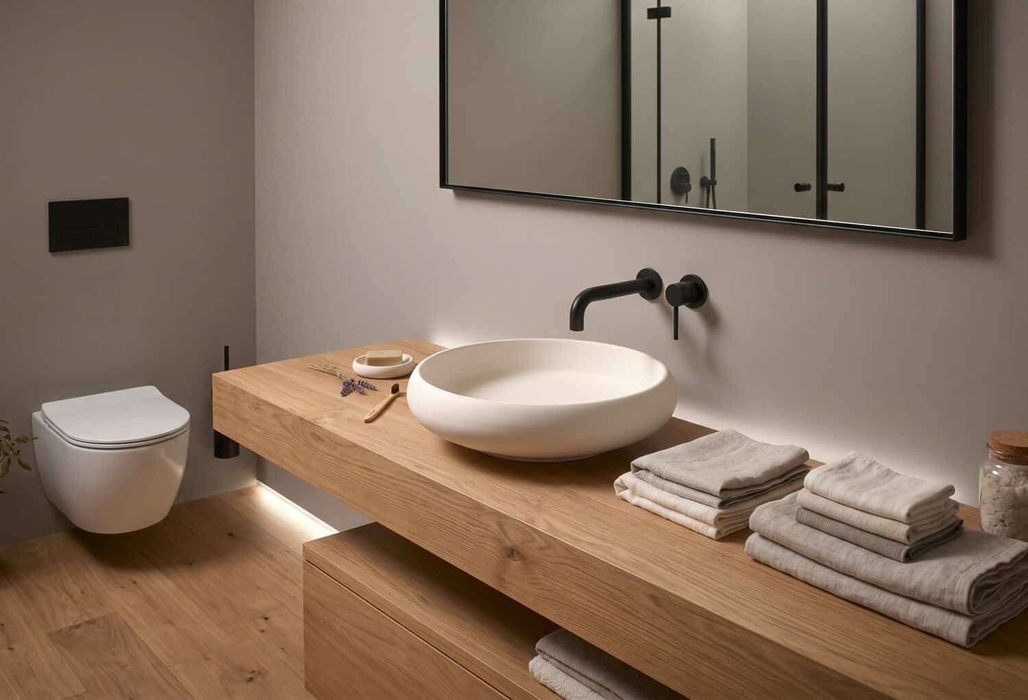 Lavabo Solid surface PLATE - Imagen 6
