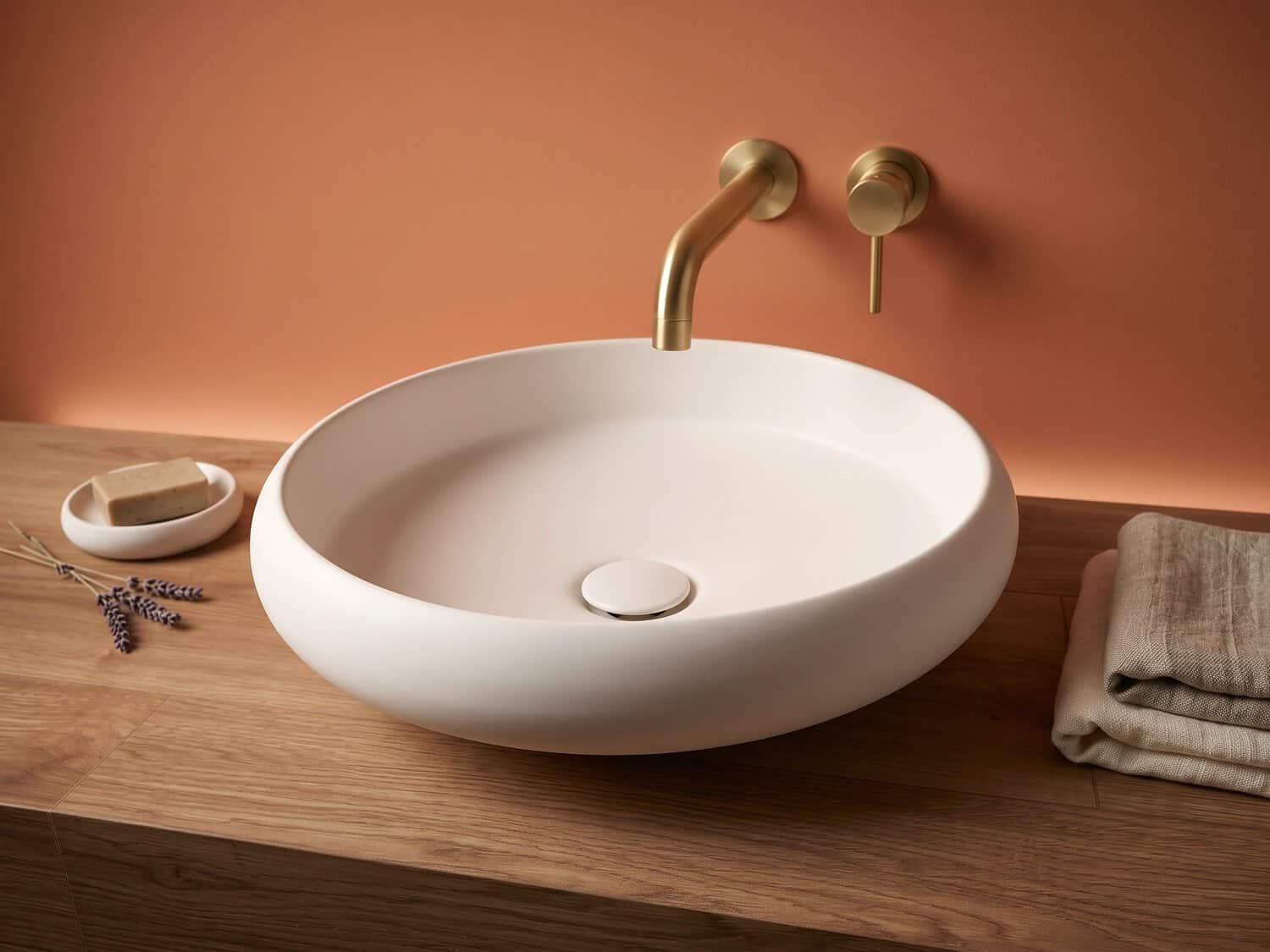 Lavabo Solid surface PLATE